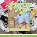 Lawn Fawn, lawn cuts/ Stanzschablone, knock knock, whos there? tree add-on