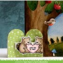 Lawn Fawn, lawn cuts/ Stanzschablone, knock knock, whos there? tree add-on