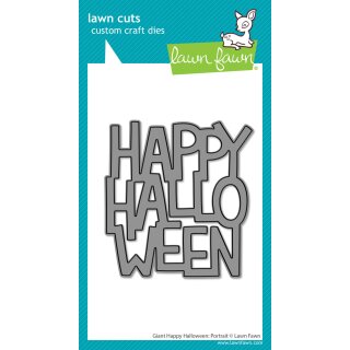 Lawn Fawn, lawn cuts/ Stanzschablone, giant happy...