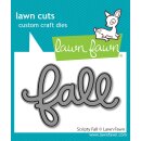 Lawn Fawn, lawn cuts/ Stanzschablone, scripty fall