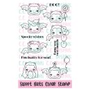 C.C. Designs, clear stamp, Sweet Bats