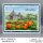 Stamping Bella, Rubber Stamp, PUMPKIN PATCH HUT BACKDROP