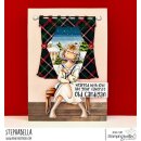 Stamping Bella, Rubber Stamp, UPTOWN GIRL LOVES HER CARDIGAN