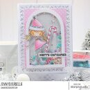 Stamping Bella, Rubber Stamp, WHIMSABELLA CHRISTMAS ELF...
