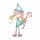 Stamping Bella, Rubber Stamp, WHIMSABELLA CHRISTMAS ELF HOLLYBELLE