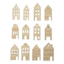 Holz Streuteile Nordic, 3,5-4,2 cm, sortiert, 12...