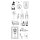 Clear Stamps - Wichtelpost, 97 x 205 mm, 14 Motive