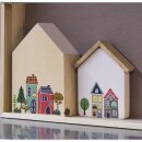 Transfer, Rub on: Flower Cat Home, verschiedene Designs, 3 Bogen