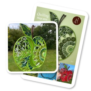Hanne Olesen, Quilling Ideenseite Mega Apfel (keine...