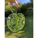 Hanne Olesen, Quilling Ideenseite Mega Apfel (keine Anleitung)