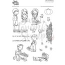 Sweet November Stamps, clear stamp, Fall Gathering