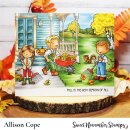 Sweet November Stamps, clear stamp, Fall Gathering