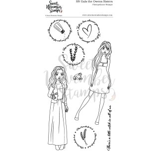 Sweet November Stamps, clear stamp, SN Gals: The Owens...