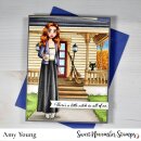 Sweet November Stamps, clear stamp, SN Gals: The Owens...