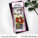Sweet November Stamps, clear stamp, Toil and Troubles
