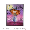 Sweet November Stamps, clear stamp, Toil and Troubles