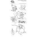 Sweet November Stamps, clear stamp, Autumn Wonder Fairwees