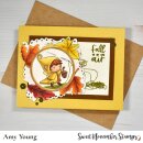 Sweet November Stamps, clear stamp, Autumn Wonder Fairwees