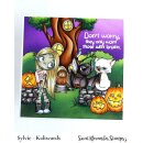Sweet November Stamps, clear stamp, Midnight and Luna