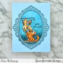 Sweet November Stamps, clear stamp, Midnight and Luna