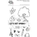 Sweet November Stamps, clear stamp, Front Porch Halloween...