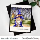 Sweet November Stamps, clear stamp, Magnus the Wizard