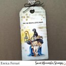 Sweet November Stamps, clear stamp, Magnus the Wizard