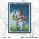 Sweet November Stamps, clear stamp, Magnus the Wizard