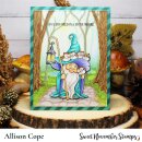 Sweet November Stamps, clear stamp, Magnus the Wizard