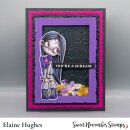 Sweet November Stamps, Sequins: Goulish Pink-o-ween Mix