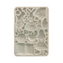 Stamperia, Alice in Christmas A5 Silicon Mould