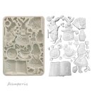 Stamperia, Alice in Christmas A5 Silicon Mould