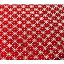 Faltpapier Foliendruck rot, 32 Blatt, 15x15cm 110g/m2
