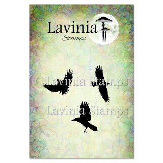Lavinia Stamps, clear stamp - Ravens