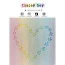 Tracey Hey, Stencil "Heart Wreath"