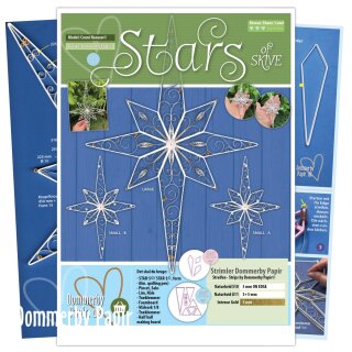 Dommerby Papir, Quilling Anleitung - Stars of Skive