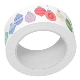 Lawn Fawn, christmas ornaments washi tape