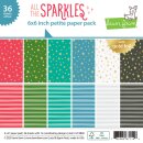 Lawn Fawn, all the sparkles petite paper pack ,...