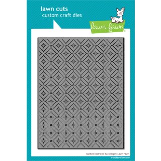 Lawn Fawn, lawn cuts/ Stanzschablone, quilted diamond...