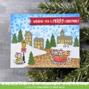 Lawn Fawn, Lawn Clippings, snowflakes stencil