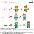 Lawn Fawn, lawn cuts/ Stanzschablone, build-a-critter christmas accessories