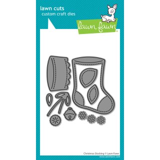 Lawn Fawn, lawn cuts/ Stanzschablone, christmas stocking