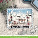 Lawn Fawn, lawn cuts/ Stanzschablone, village hillside...