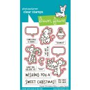 Lawn Fawn, lawn cuts/ Stanzschablone, sweet christmas mice