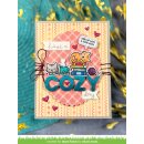 Lawn Fawn, clear stamp, cozy cats