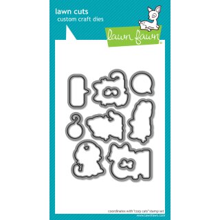 Lawn Fawn, lawn cuts/ Stanzschablone, cozy cat