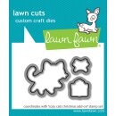 Lawn Fawn, lawn cuts/ Stanzschablone, cozy cats christmas...
