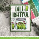 Lawn Fawn, clear stamp, how you bean? pickle add-on