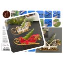 Hanne Olesen, Quilling Anleitung - Julekane/ Schlitten