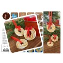 Hanne Olesen, Quilling Anleitung - Vanillekranz mit Schleife